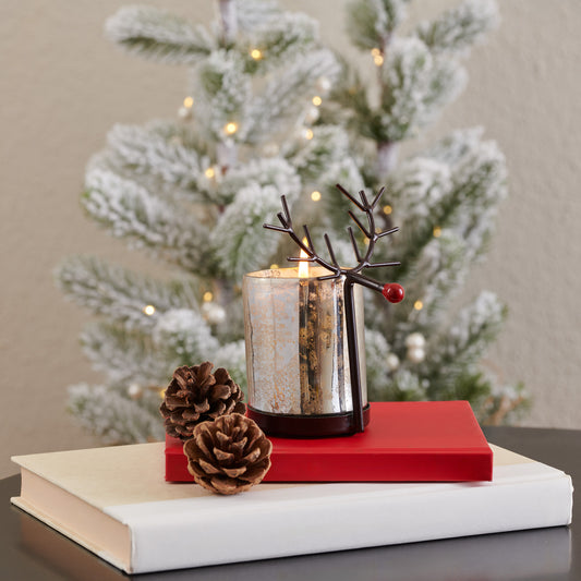 Rudy Votive Candle Mercury Silver